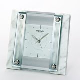 SEIKO[セイコー]　セイコークロック　QK737W　置き時計　クオーツ　正規品