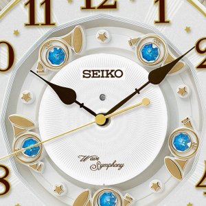 画像2: SEIKO[セイコー]　セイコークロック　RE581B　電波からくり時計　電波クロック　正規品