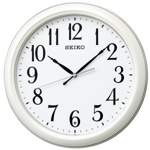 画像1: SEIKO[セイコー]　セイコークロック　KX234W  掛時計 スタンダード 電波クロック　正規品