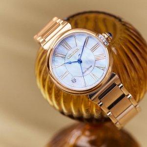 画像5: CITIZEN[シチズン] L [エル]  ROUND Collection  EM1063-89D　幸せを呼ぶスズランをイメージした白蝶貝文字板　エコ・ドライブ   レディースモデル　正規品