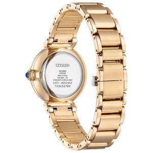 画像3: CITIZEN[シチズン] L [エル]  ROUND Collection  EM1063-89D　幸せを呼ぶスズランをイメージした白蝶貝文字板　エコ・ドライブ   レディースモデル　正規品