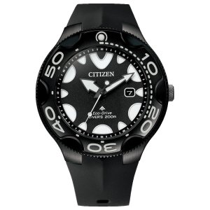 画像1: CITIZEN[シチズン]PROMASTER[プロマスター]   BN0235-01E　MARINEシリーズ 　オルカ　エコ・ドライブ ダイバー200m 　 メンズ　正規品