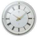 SEIKO[ セイコー]　セイコークロック　HS550W　掛時計 夜でも見える 電波クロック　正規品