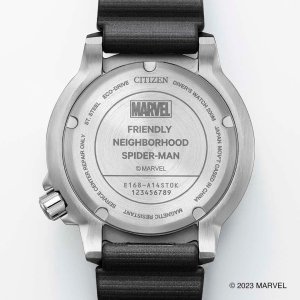 画像4: CITIZEN[シチズン]PROMASTER[プロマスター] MARINEシリーズ BN0250-07L  MARVEL（マーベル）スパイダーマン 限定モデル500本　光発電エコ・ドライブ ダイバー200m   メンズ　 正規品