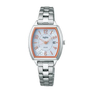 画像1: SEIKO[ セイコー] ALBA [アルバ]　AHJD437  ingenu (アンジェーヌ） ソーラー メタルバンド　レディース　正規品