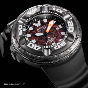 画像6: CITIZEN[シチズン]PROMASTER[プロマスター] MARINE 　BJ8059-03Z　 「ゴジラ」コラボレーションモデル　世界限定3,000本 　 メンズ　正規品