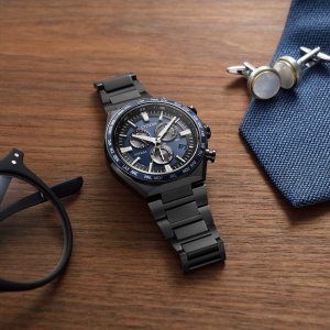 画像6: CITIZEN[シチズン] ATTESA [アテッサ] CB5967-66L　ACT Line/ブラックチタンシリーズ　エコ・ドライブ電波時計（ワールドタイム機能）メンズモデル　正規品