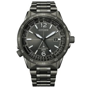 画像1: CITIZEN[シチズン]PROMASTER[プロマスター]　SKYシリーズ　NB6045-51H　GMT機能搭載のメカニカルモデル　 メンズモデル  正規品