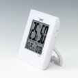 画像2: SEIKO[セイコー] セイコークロック　SQ798W　温度・湿度表示付　電波クロック　電子音アラーム　正規品 (2)