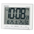画像1: SEIKO[セイコー] セイコークロック　SQ786S　温度・湿度表示付　電波クロック　電子音アラーム　正規品 (1)