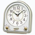 SEIKO[ セイコー]クロック　QM750G　目覚まし時計　31曲のメロディアラーム　正規品