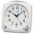 SEIKO[ セイコー]クロック　PYXIS[ピクシス] NR455W　目覚まし時計　アラーム音選択式　正規品