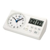 SEIKO[セイコー]　セイコークロック　KR521W　目覚まし時計　知育時計　正規品