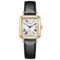 CITIZEN[シチズン]XC[クロスシー] ES9502-12A　 hikari collection   Square 2way Model　光発電エコ・ドライブ電波時計 ティタニアハッピーフライト （ワールドタイム）レディースモデル  　正規品