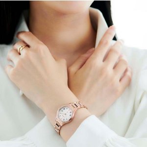 画像8: CITIZEN[シチズン] XC[クロスシー] ES9497-96A  hikari collection  光発電エコ・ドライブ電波時計  Titania Happy Flight （ワールドタイム）レディースモデル　正規品