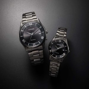画像6: CITIZEN[シチズン] CITIZEN コレクション[シチズンコレクション]  ES0004-51E  NIGHT COLOUR EDITION  エコ・ドライブ電波時計  ペアウオッチ  レディスモデル　正規品