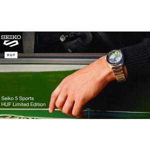 画像8: SEIKO[セイコー] 5 SPORTS [5スポーツ] SKX series　SBSA279　HUFコラボレーション限定モデル  メカニカル  メタルバンド　世界限定：7,000本（うち国内：1,000本） メンズモデル　正規品