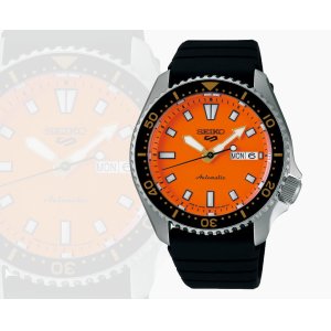 画像2: SEIKO[セイコー] 5 SPORTS [5スポーツ] SKX series　SBSA309　メカニカル　シリコンバンド　メンズモデル　正規品