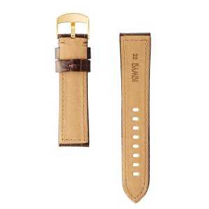 画像2: BAMBI[バンビ]　BAMBI　バンビ　牛革型押し　BKE003B　正規品　「腕時計交換ベルト」