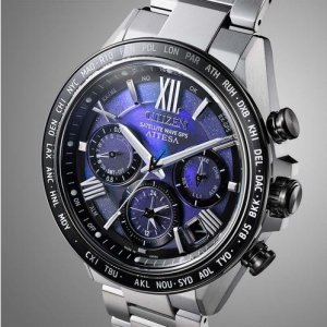 画像4: CITIZEN[シチズン] ATTESA [アテッサ] CC4075-50L　ACT Line　UNITE with BLUE  GPS衛星電波時計 ダブルダイレクトフライト 世界限定2,400本  　メンズモデル　正規品