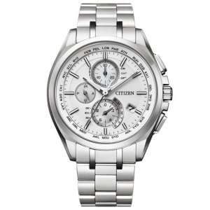 画像1: CITIZEN[ シチズン]ATTESA[アテッサ]  AT8040-57A　Regular Line　 エコ・ドライブ電波時計   ダイレクトフライト針表示式薄型  メンズ　正規品