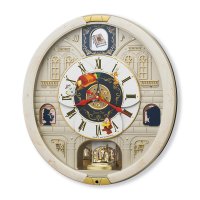 SEIKO[セイコー]　セイコークロック　FW591A　からくり時計　クオーツ　ディズニー映画「美女と野獣」をテーマにしたからくり時計　正規品