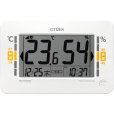 画像1: RHYTHM[リズム]　シチズン CITIZEN　8RZ240-003　電波時計　置掛け兼用　温湿度計　高精度 正規品 (1)