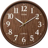 RHYTHM[リズム]　シチズン CITIZEN　8MY569-006　電波掛け時計 　木目　 正規品