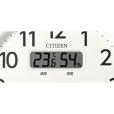 画像3: RHYTHM[リズム]　シチズン CITIZEN　8FYA06-006　電波掛け時計 　温度 湿度 　カレンダー 　連続秒針　 茶メタリック色　 正規品 (3)