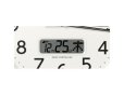 画像4: RHYTHM[リズム]　シチズン CITIZEN　8FYA06-003　電波掛け時計 　温度 湿度 　カレンダー 　連続秒針　 白色　 正規品 (4)