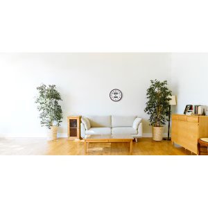 画像2: RHYTHM[リズム]　シチズン CITIZEN　8FYA06-006　電波掛け時計 　温度 湿度 　カレンダー 　連続秒針　 茶メタリック色　 正規品
