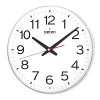 SEIKO[セイコー]　セイコークロック   KX278W　掛け時計　オフィスタイプ　  薄いケースで斜めからも見やすい　 オフィスデザインモデル      電波クロック　正規品