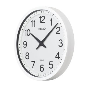 画像2: SEIKO[セイコー]　セイコークロック   SF245W　掛け時計　オフィスタイプ　  ソーラー発電のみで動くオフィス向けの掛時計      電波クロック　正規品