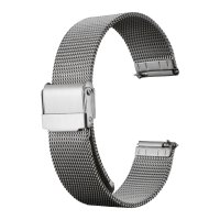 BAMBI[バンビ]　BAMBI　バンビクイックレバー　カストル　BSNLE1252S　ステンレススチール　正規品　「腕時計交換ベルト」