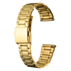 画像1: BAMBI[バンビ]　BAMBI　バンビクイックレバー　ポルックス　BSBLE1253G　ステンレススチール　正規品　「腕時計交換ベルト」