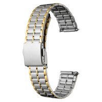 BAMBI[バンビ]　BAMBI　バンビクイックレバー　ポルックス　BSBLE1254TG　ステンレススチール　正規品　「腕時計交換ベルト」