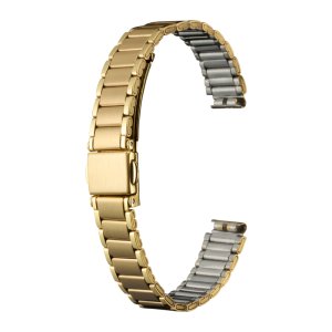 画像1: BAMBI[バンビ]　BAMBI　バンビメタル　ブロックワンタッチ　BSBE8850G　正規品　「腕時計交換ベルト」