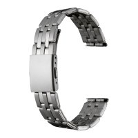 BAMBI[バンビ]　BAMBI　バンビメタル　ブロックワンタッチ　チタン+ステンレススチール　BTBE1202N　正規品　「腕時計交換ベルト」