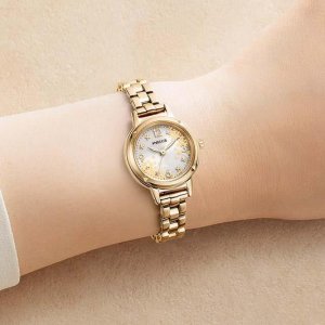 画像7: CITIZEN[ シチズン] Wicca[ウィッカ]  KP3-627-91   ソーラーテック 「キンモクセイ」モチーフ 替えバンド（合成皮革/ECOPET）付限定モデル　  レディスモデル　正規品