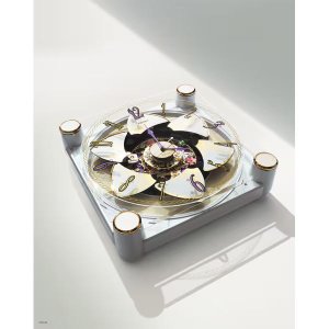 画像5: SEIKO[ セイコー]　セイコークロック　FS515W 大人ディズニー 　「塔の上のラプンツェル」の世界をこだわりのアートで表現した華やかなからくり時計　 電波クロック　掛け時計　正規品