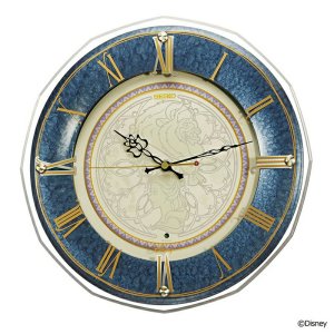 画像1: SEIKO[セイコー]　セイコークロック　FS516L キャラクター　大人のディズニーファンに向けたプリンセス「美女と野獣」の掛時計　電波クロック　正規品