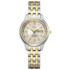 画像1: CITIZEN[シチズン] CITIZEN コレクション　PD7154-61P　 　メカニカル　 デイ＆デイト  レディス　 正規品