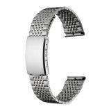 BAMBI[バンビ]　BAMBI　バンビメタル　ブロック三折　BSBE4847S　正規品　「腕時計交換ベルト」