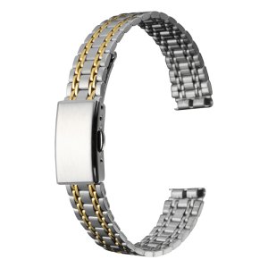 画像1: BAMBI[バンビ]　BAMBI　バンビメタル　ブロックワンタッチ　BSBE5528T　正規品　「腕時計交換ベルト」