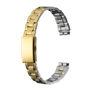 画像1: BAMBI[バンビ]　BAMBI　バンビメタル　ブロックワンタッチ　BSBE5527G　正規品　「腕時計交換ベルト」