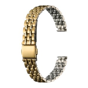 画像1: BAMBI[バンビ]　BAMBI　バンビメタル　ブロックワンタッチ　BSBE5517G　正規品　「腕時計交換ベルト」