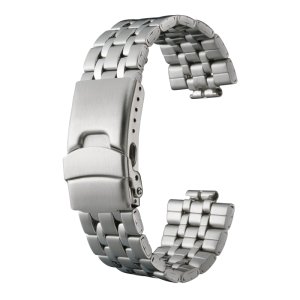 画像1: BAMBI[バンビ]　BAMBI　バンビメタル　ブロックワンタッチ　BSBE1126S　正規品　「腕時計交換ベルト」