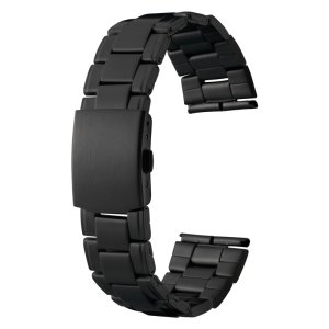 画像1: BAMBI[バンビ]　BAMBI　バンビメタル　ブロックワンタッチ　BSBE1178B　正規品　「腕時計交換ベルト」