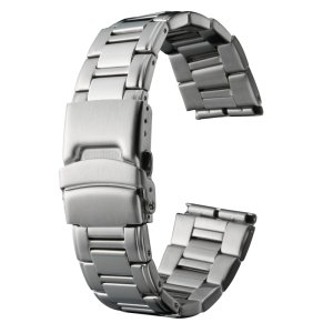 画像1: BAMBI[バンビ]　BAMBI　バンビメタル　ブロックダブルロック　BSBE1177S　正規品　「腕時計交換ベルト」