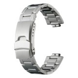 BAMBI[バンビ]　BAMBI　バンビメタル　ブロックダブルロック　BSBE1208S　正規品　「腕時計交換ベルト」